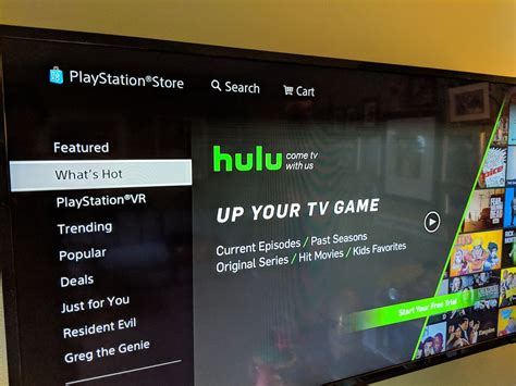 Does PlayStation support Hulu?