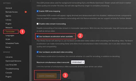 Does Plex use GPU?