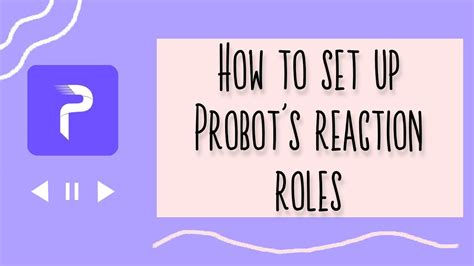 Does Probot do reaction roles?