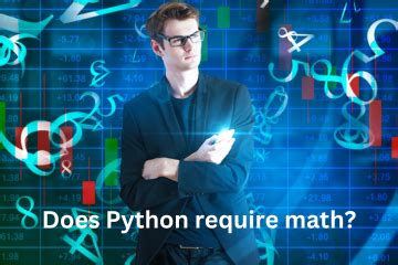 Does Python require math?