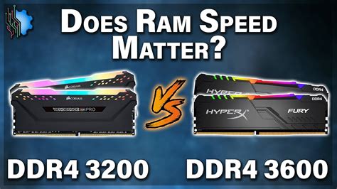 Does RAM speed matter 3200 vs 3600?