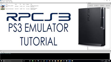 Does RPCS3 need BIOS?