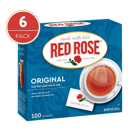 Does Red Rose Tea contain plastic?