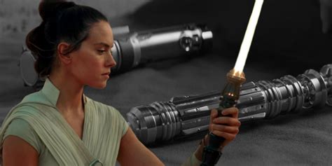 Does Rey have 3 lightsabers?