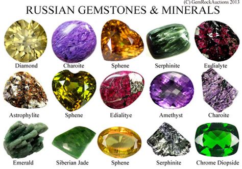 Does Russia have gemstones?