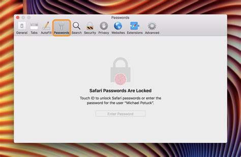 Does Safari safe passwords?