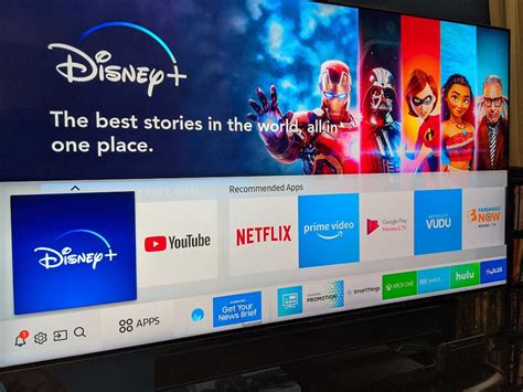 Does Samsung Smart TV have Disney Plus?
