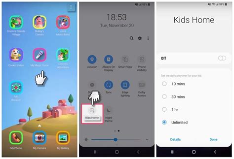 Does Samsung have a parental control app for Android?