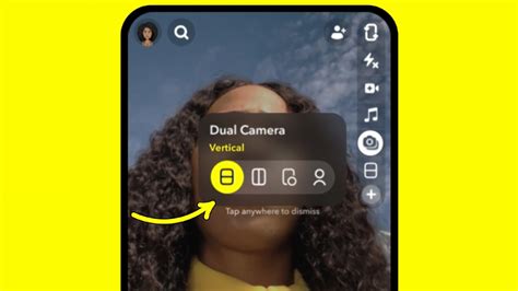 Does Samsung have dual camera on Snapchat?