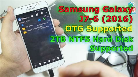 Does Samsung support NTFS?