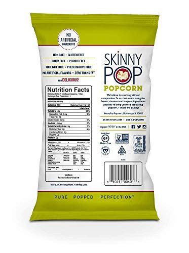 Does SkinnyPop have chemicals?