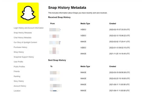 Does Snapchat remove metadata?