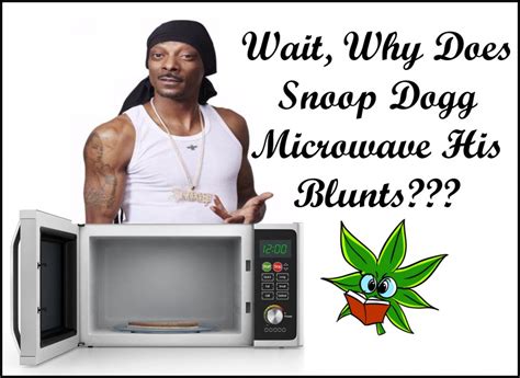 Does Snoop microwave his blunt?