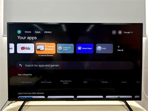 Does Sony TV have a browser?