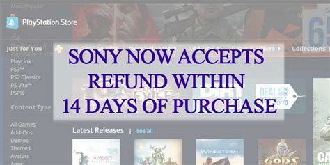 Does Sony refund money?