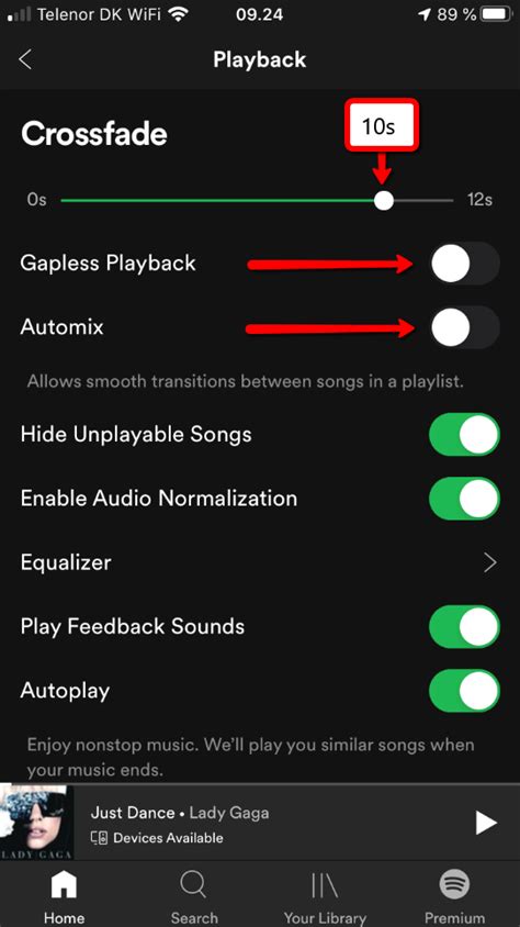 Does Spotify crossfade work on Bluetooth?