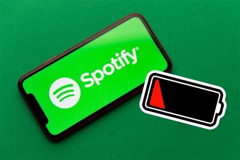 Does Spotify drain your battery?
