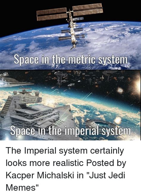 Does Star Wars use metric system?