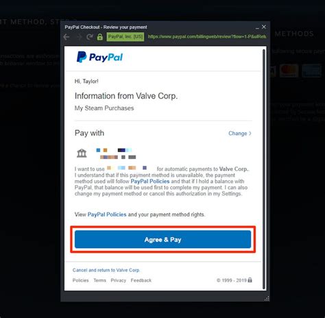Does Steam accept PayPal?