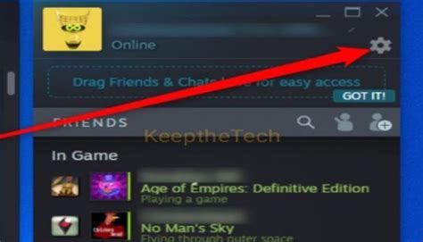 Does Steam chat have push to talk?