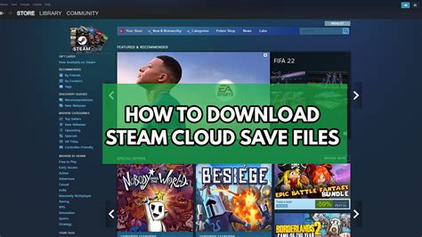 Does Steam download saves?