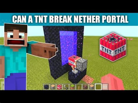 Does TNT break portals?