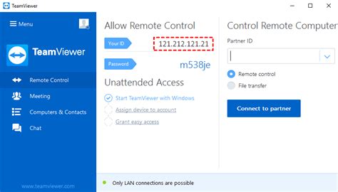 Does TeamViewer expose IP address?