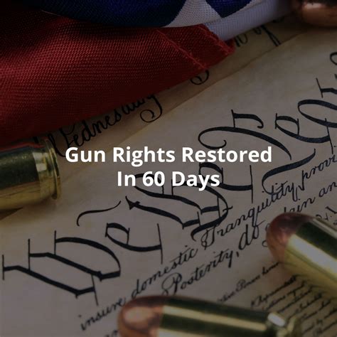 Does Texas automatically restore gun rights?