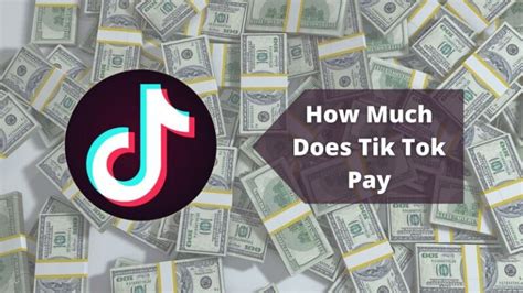 Does Tik Tok pay in Canada?