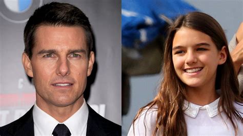 Does Tom Cruise ever see his daughter?
