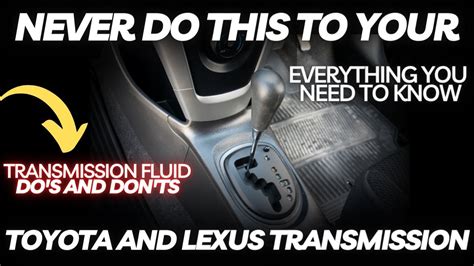 Does Toyota recommend transmission fluid change or flush?