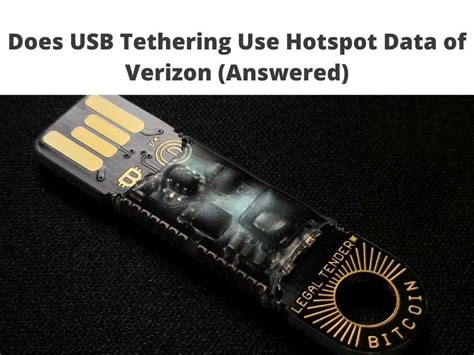 Does USB tethering use hotspot data?