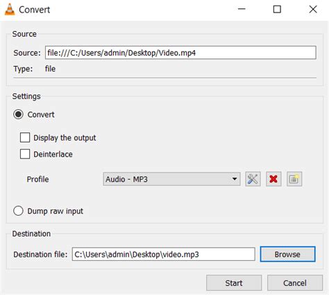 Does VLC convert audio?