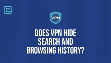 Does VPN hide history from ISP?
