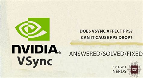 Does VSync affect CPU or GPU?