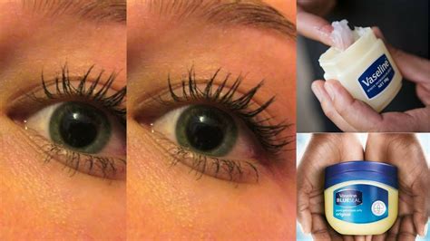 Does Vaseline help eyelashes grow?
