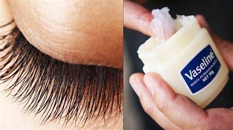 Does Vaseline help eyelashes grow?