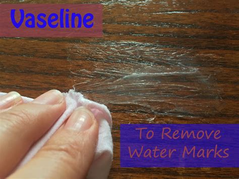 Does Vaseline leave stains?