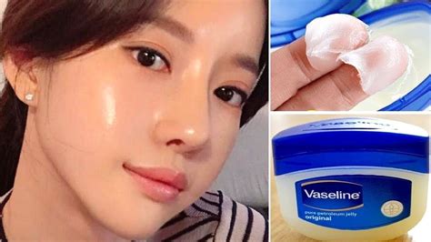 Does Vaseline make glass skin?