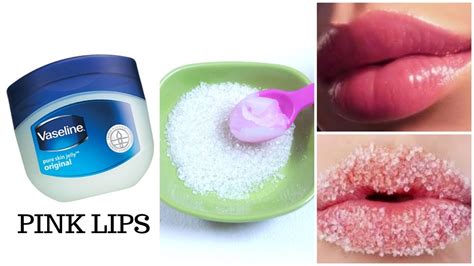 Does Vaseline make lips pink?