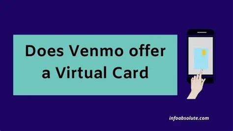 Does Venmo have a virtual card?