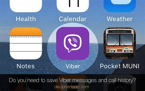Does Viber save chat history?