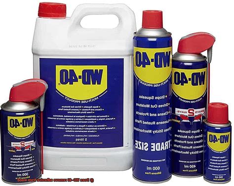Does WD-40 remove glue?
