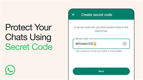 Does WhatsApp have secret chat?