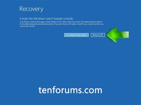 Does Windows 10 have recovery mode?