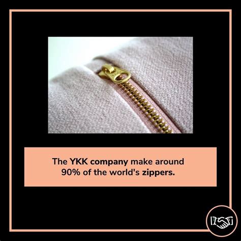 Does YKK have a monopoly on zippers?