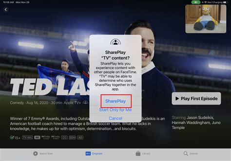 Does YouTube TV support SharePlay?