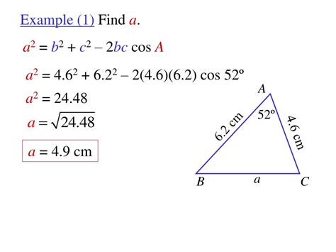 Does a 2 b 2 c 2 work for all triangles?
