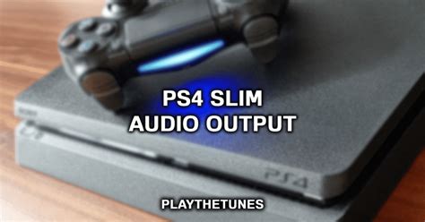 Does a PS4 have an audio jack?