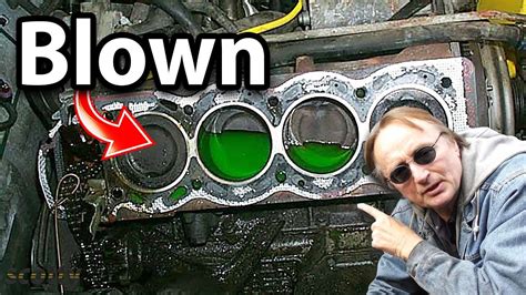 Does a blown head gasket have a sound?